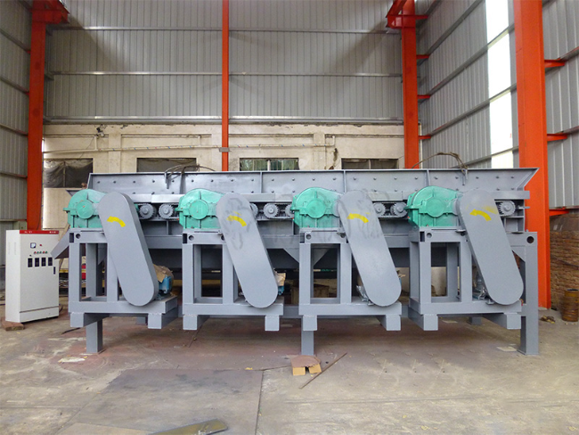 多级联动滚轴筛