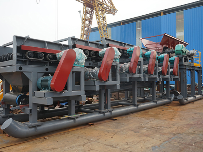 雪橇式移动泥石分离机